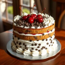 chip and cherry cake recipe