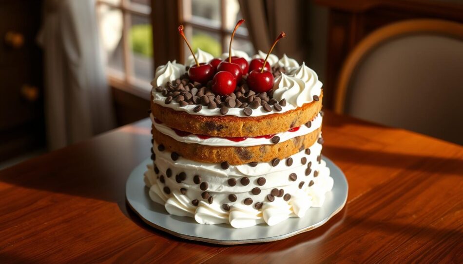 chip and cherry cake recipe