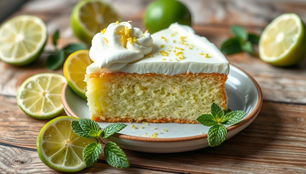 delicious key lime cake