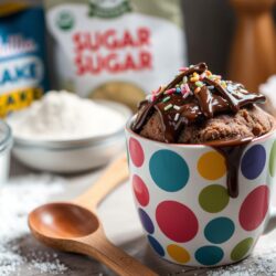 mug cake recipe with cake mix